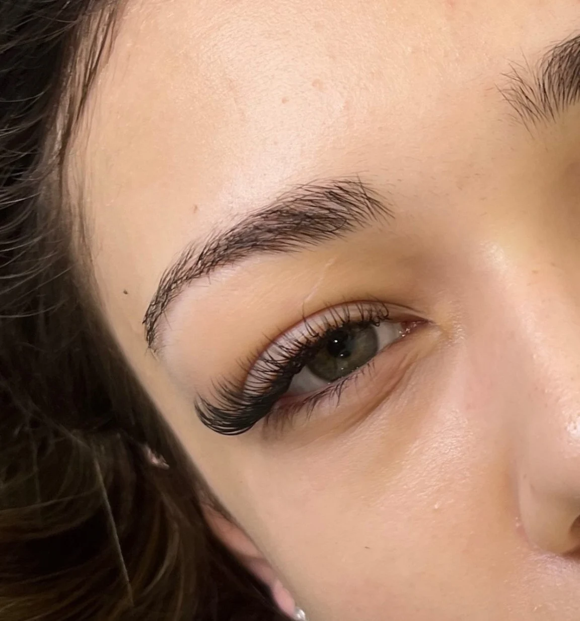 Classic lash extensions at Lash It Up beauty salon North London