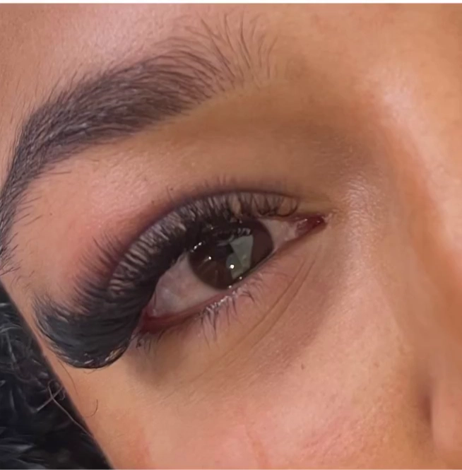 Russian volume lash extensions at Lash It Up beauty salon Enfield