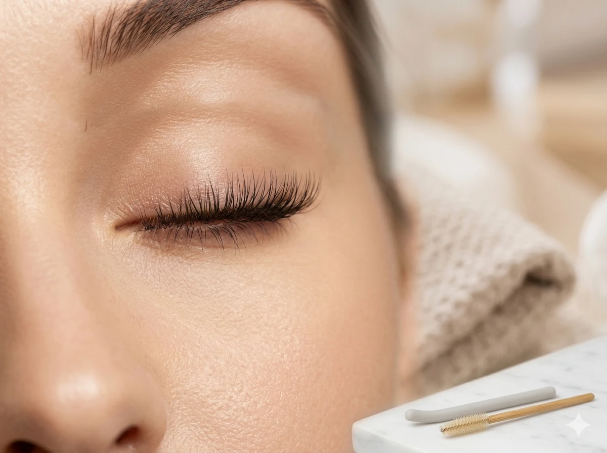 1-to-1 Lash Lift and Tint Training in Enfield with Ayse. Accredited beginner-friendly lash lift course